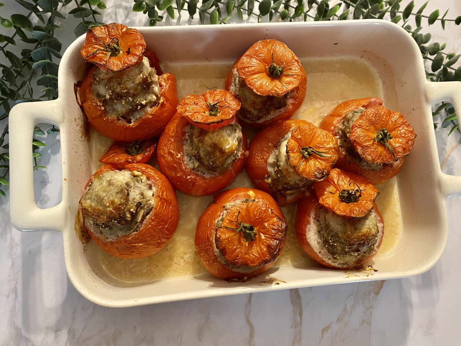 Tomates farcies à l’ancienne
