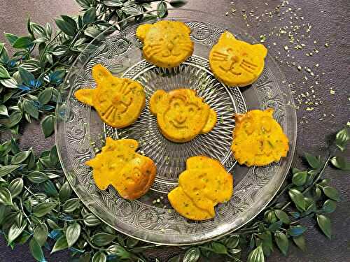 Cakes au saumon fumé et curcuma
