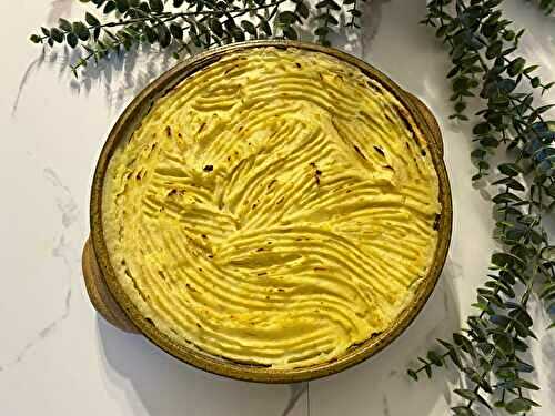 Parmentier de poisson et poireaux