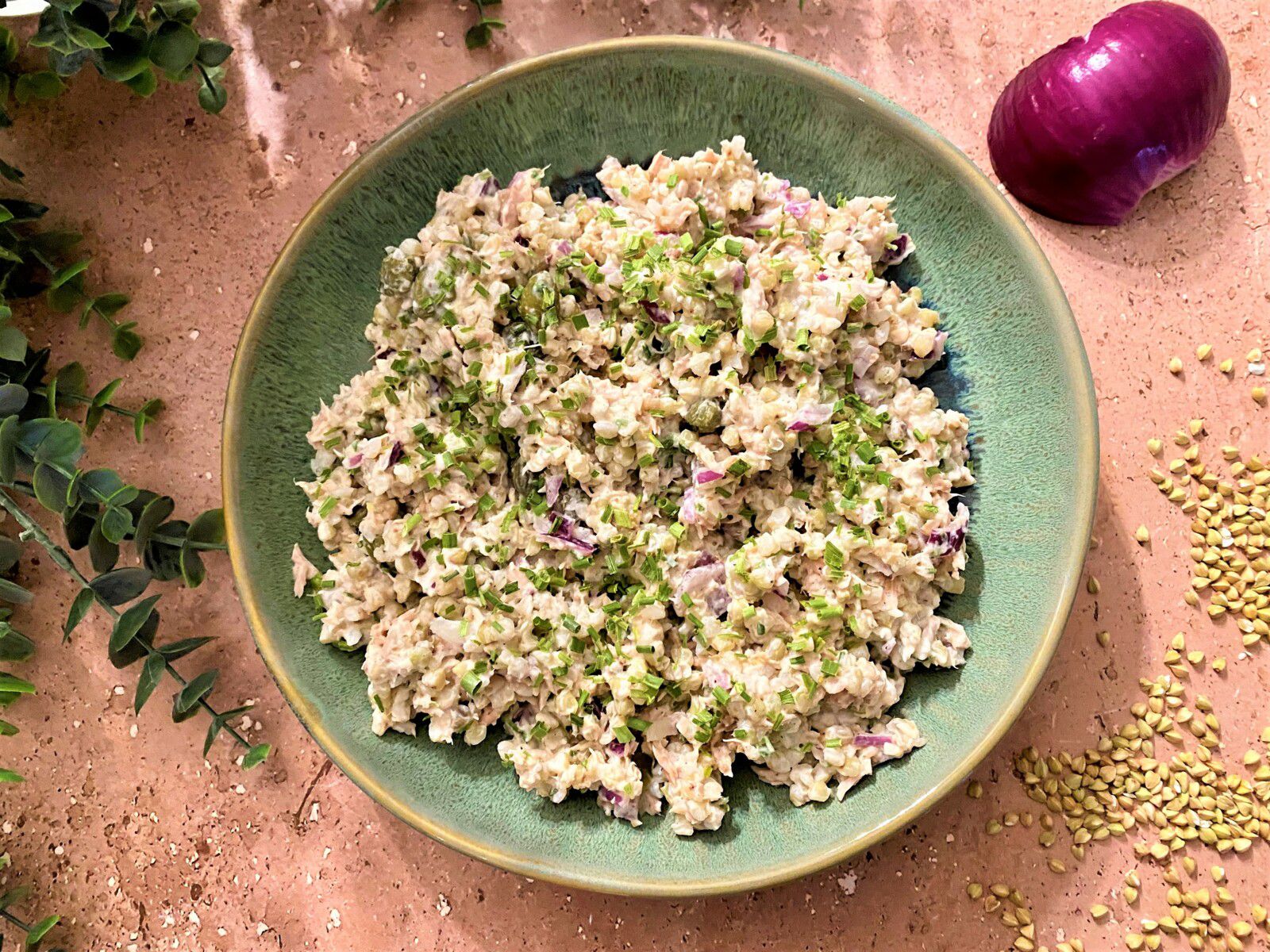 Salade de sarrasin au thon et câpres