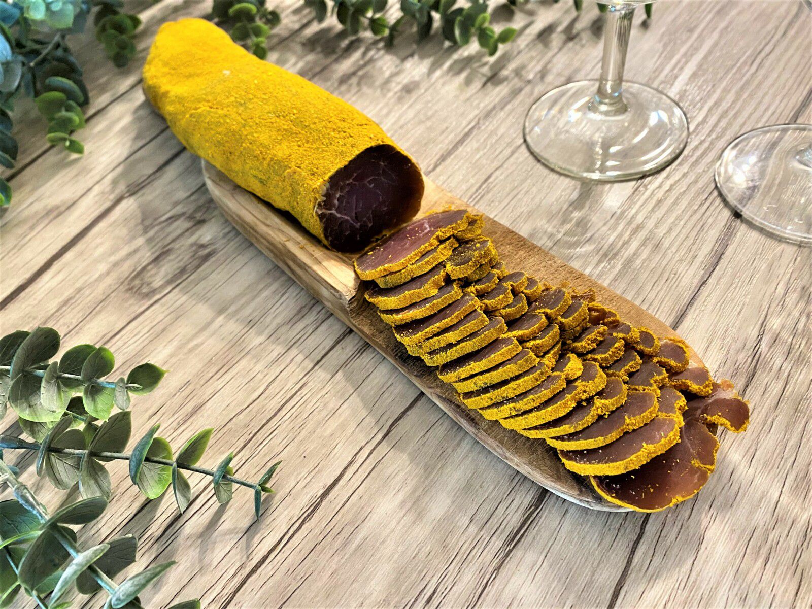 Filet mignon séché au curry