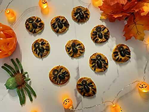 Pizza araignée pour Halloween 🎃