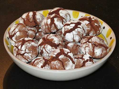 Crinkles au chocolat