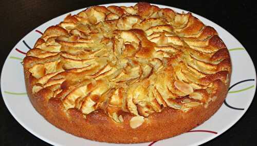 Moelleux aux pommes et aux amandes