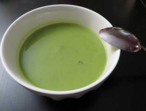 Soupe de petits pois