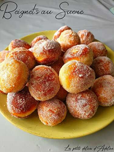 Beignets au sucre Polonais