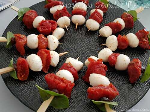 Brochette tomate mozza