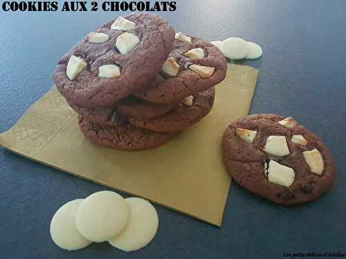 Cookies aux 2 chocolats