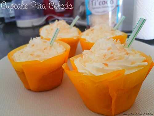 Cupcake Piña Colada