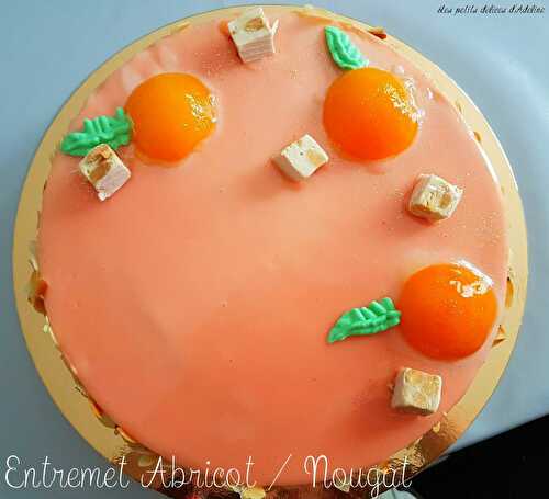 Entremet Abricot - Nougat