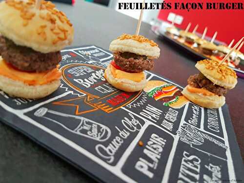 Feuilletés façon Burger