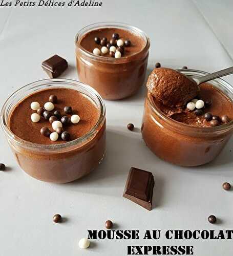 Mousse au chocolat expresse