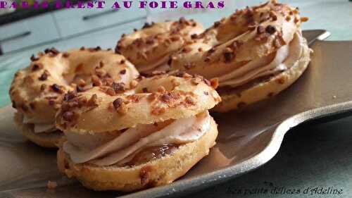 Paris Brest au foie gras - Les petits délices d'Adeline 