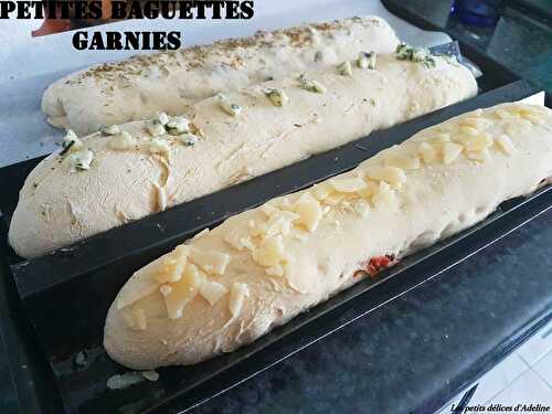 Petites baguettes garnies