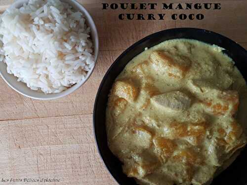 Poulet Mangue Curry Coco