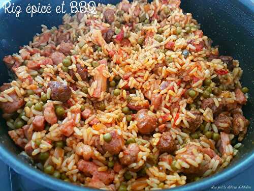 Riz épicé et BBQ