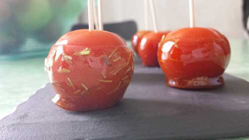 Tomates cerises d'amour - Les petits délices d'Adeline 