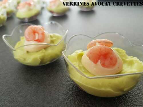 Verrines Avocat Crevettes - Les petits délices d'Adeline 