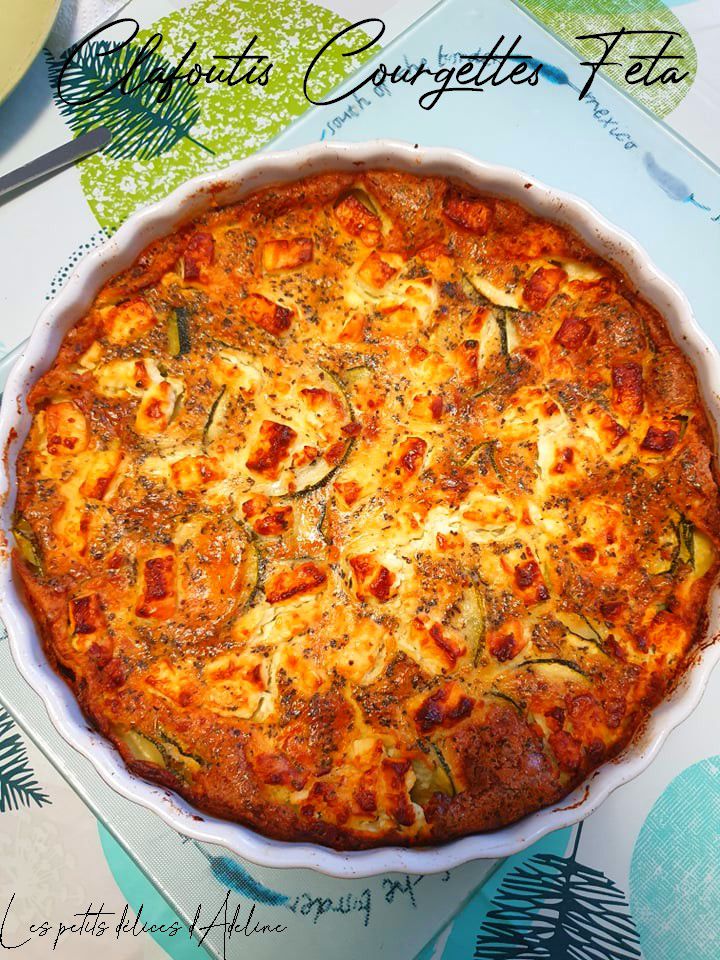 Clafoutis Courgettes feta