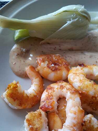 Des crevettes sautées à la saveur sucré-salé