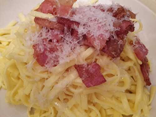 Des pâtes carbonara comme à Rome