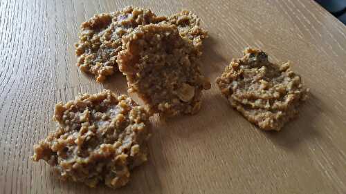 Des petits biscuits tout moelleux aux flocons d'avoine