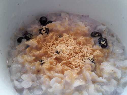 Les flocons de riz s'invitent dans mon porridge