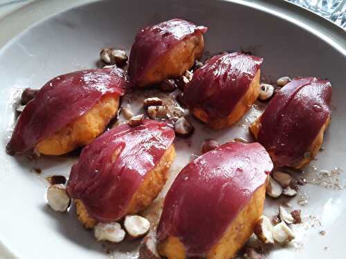 Petit délire du jour : des sushis de patate douce et canard