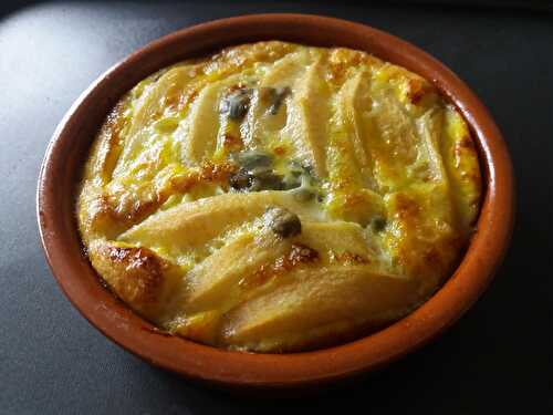 Un gratin poire-roquefort pour se mettre en appétit