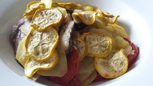 Un plat de légumes complet au bon goût de Provence