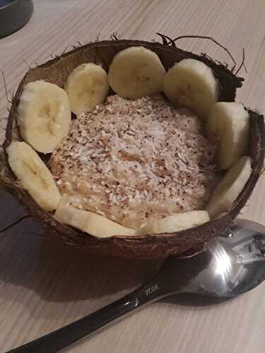 Un porridge aux saveurs des îles