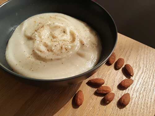 Une purée de topinambour aux amandes, un vrai délice