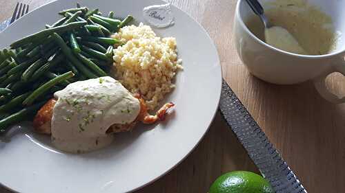 Une sauce bien estivale mais relevée pour le poulet