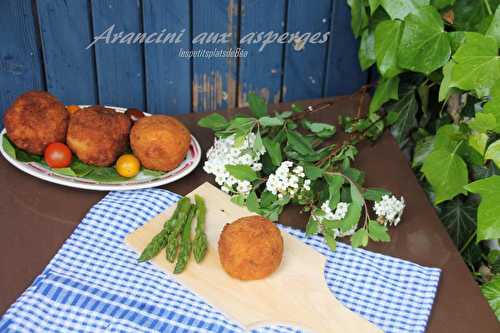 Arancini aux asperges - Les petits plats de Béa