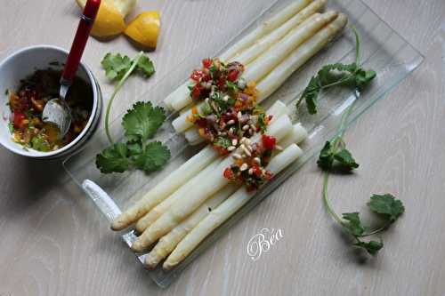 Asperges sauce vierge