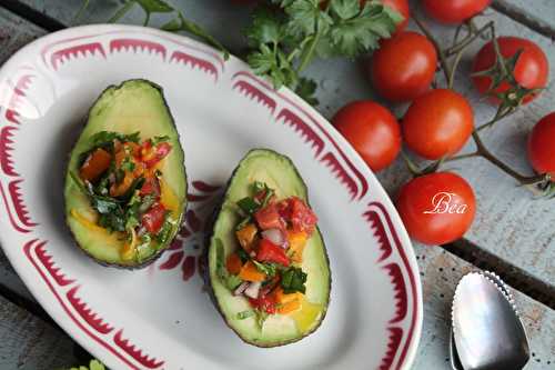 Avocat sauce vierge