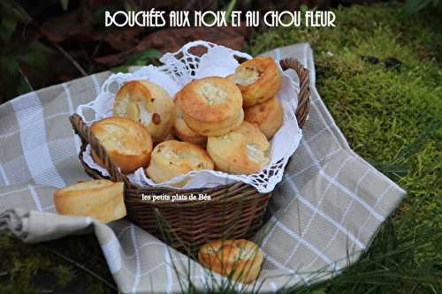 Bouchées aux noix et au chou fleur