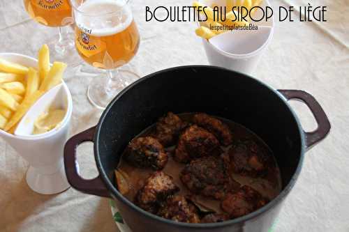 Boulettes au sirop de Liège