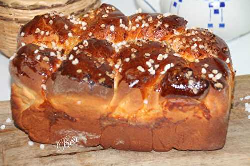 Brioche au lait concentré et au citron