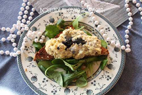 Brouillade au caviar norvégien