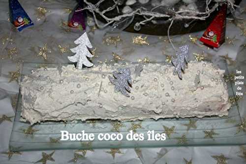 Bûche coco des îles - Les petits plats de Béa