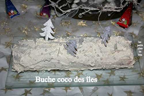 Bûche coco des îles