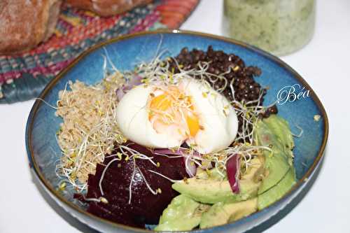 Buddha bowl hivernal