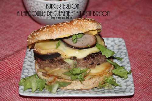 Burger breton à l'andouille de Guéméné et au petit breton