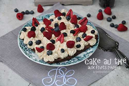 Cake au thé aux fruits rouges - Les petits plats de Béa