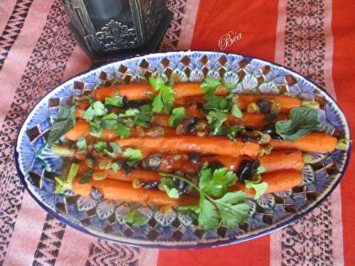 Carottes à l'orientale