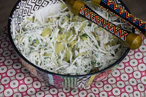 Céleri rémoulade aux cornichons doux