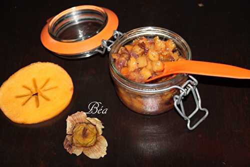 Chutney de kaki