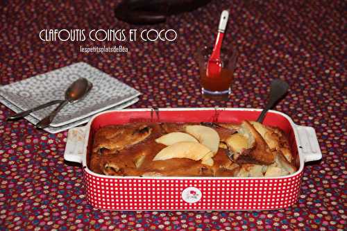 Clafoutis coings et coco