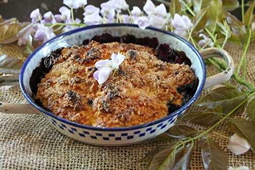 Cobbler aux myrtilles